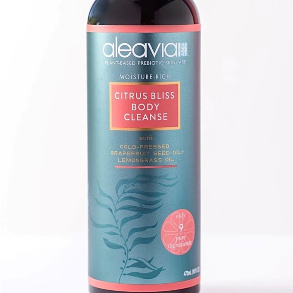 Aleavia Citrus Bliss Body Cleanse | Organic Citrus Body Wash